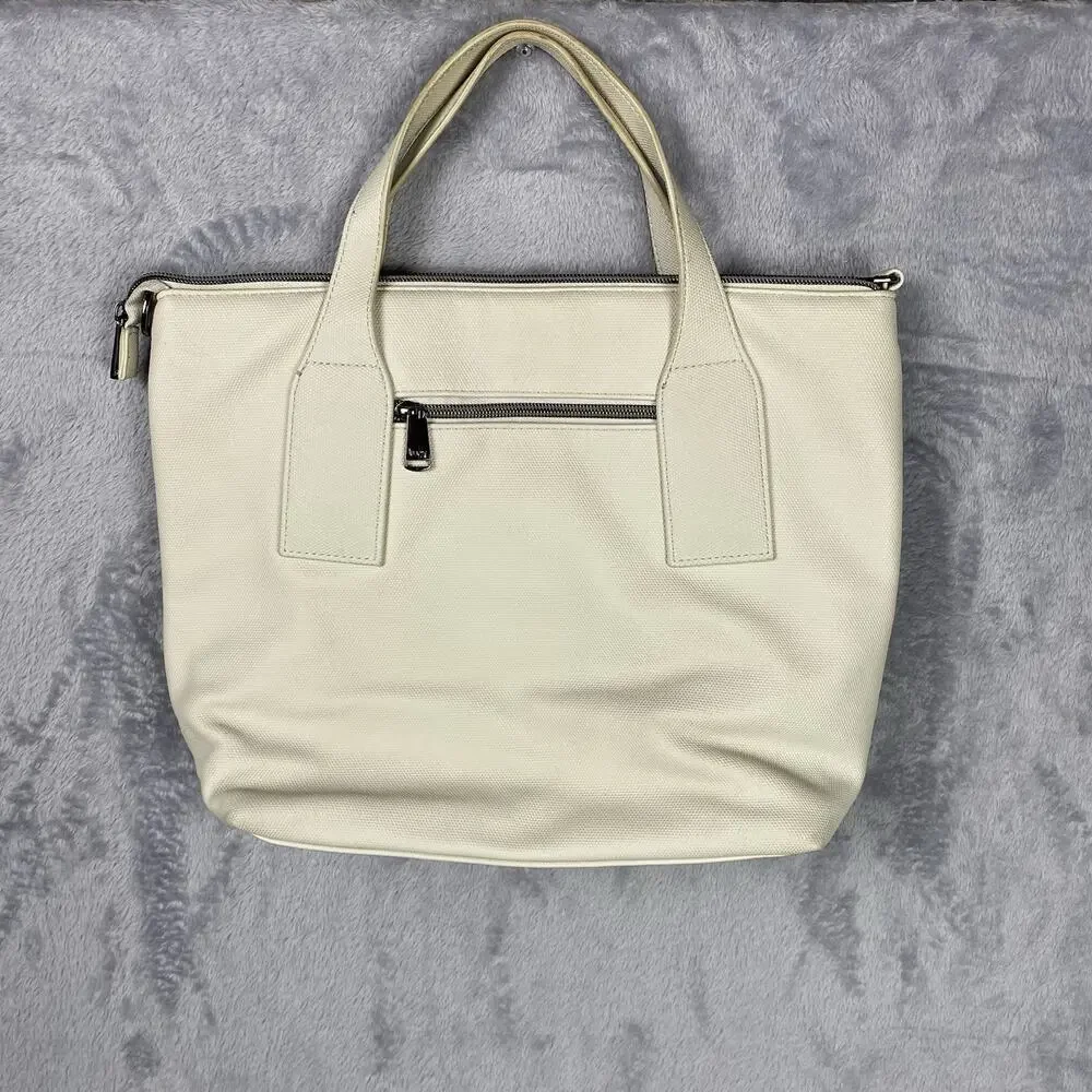 Lug Alto Matte Luxe Bag Purse Pebble IcePop Travel Carry On Handbag Tote Ivory